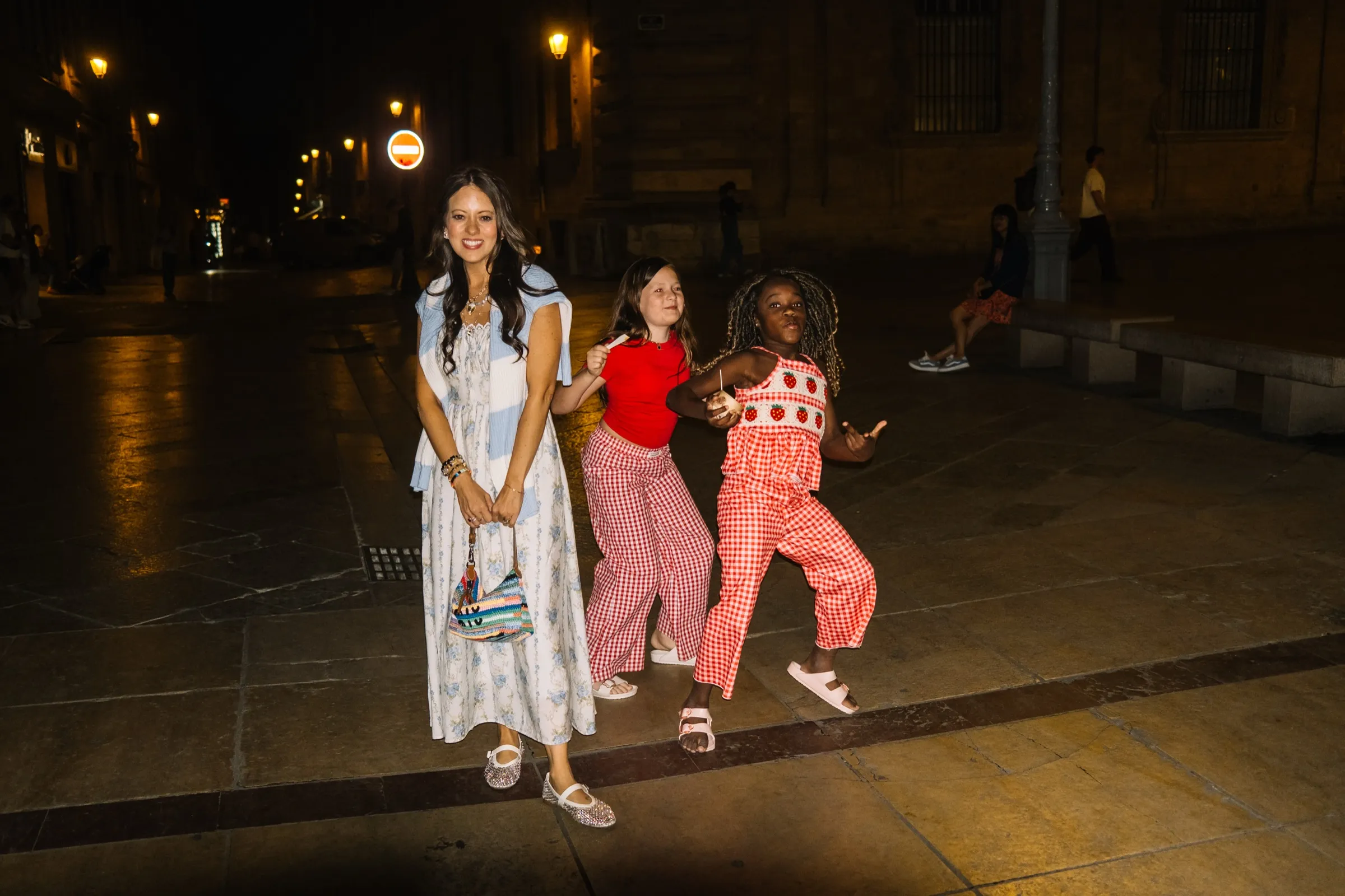 The girls out after dark, still going