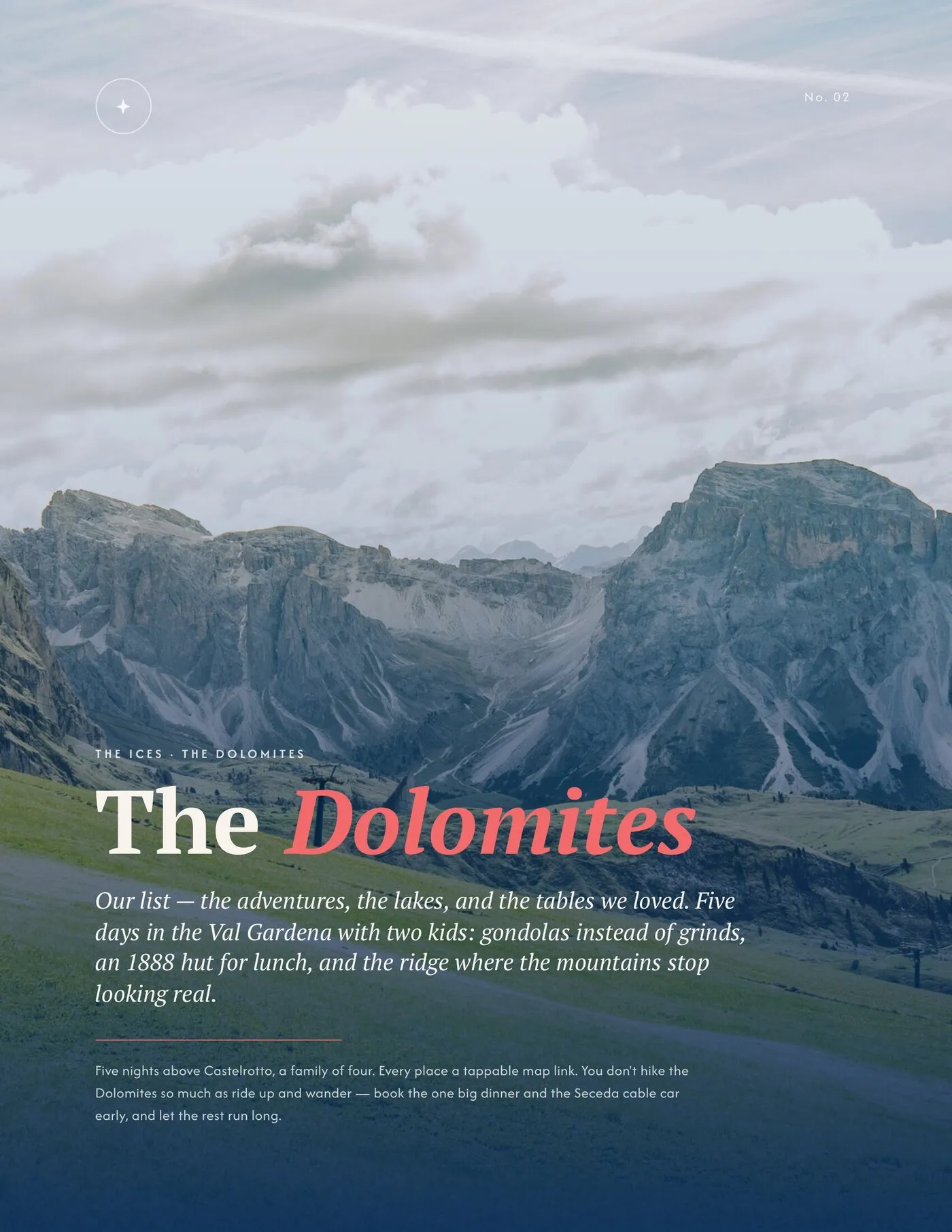 The Dolomites field guide cover