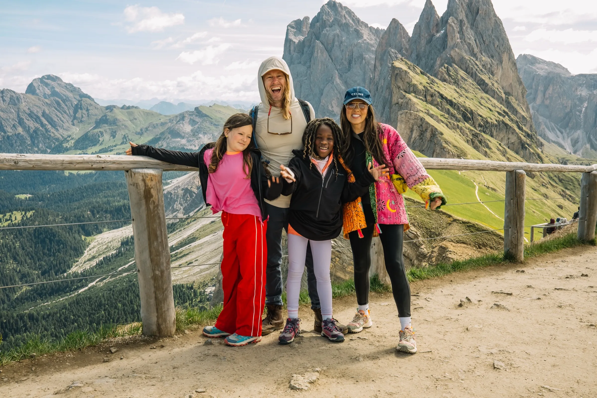 A frame from the Ices' travel photography
